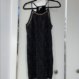 Beaded mini dress